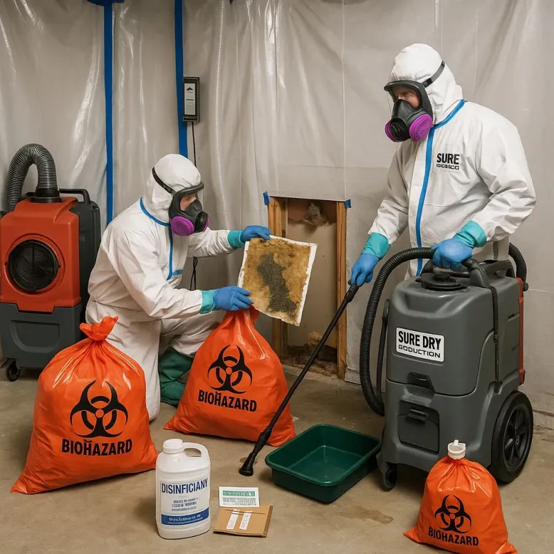 Contaminated Water Handling Protocols process in Camp Swift, TX